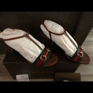 Gucci Sandal Heels Size 38